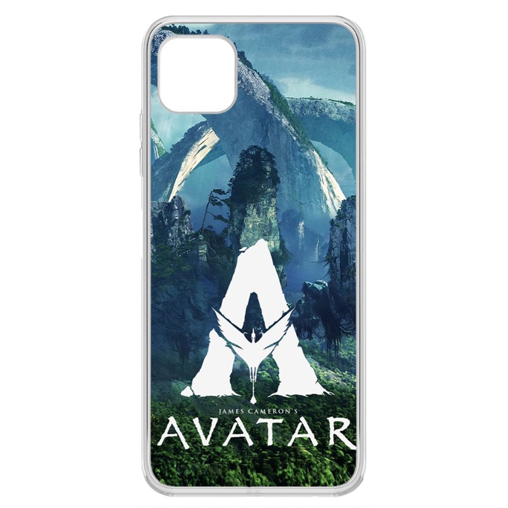 

Чехол-накладка кейс Аватар - Белое лого для Samsung Galaxy A22s (A226)