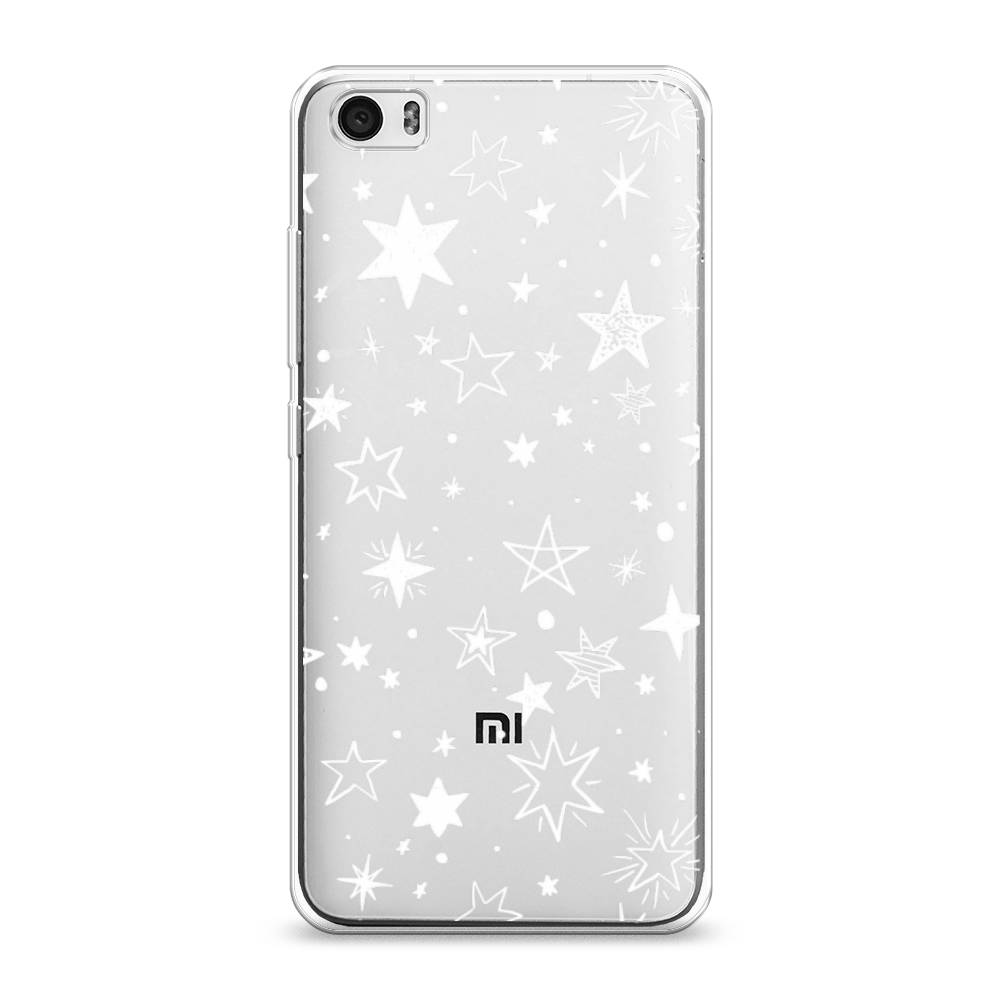 

Чехол Awog на Xiaomi Mi 5 "Звездочки графика белая", Разноцветный, 30450-7