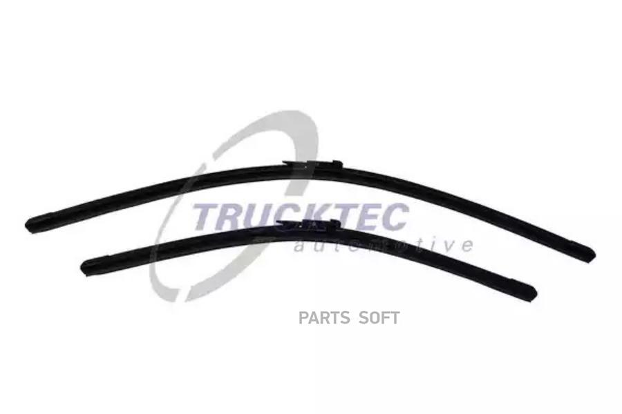 TRUCKTEC 02.58.412 Щетка стеклоочистителя 700 / 530 mm  1шт