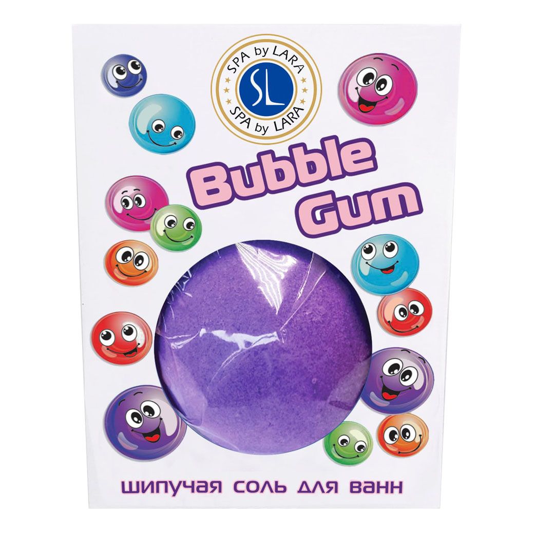 Соль для ванны Spa by Lara Bubble Gum 140 г