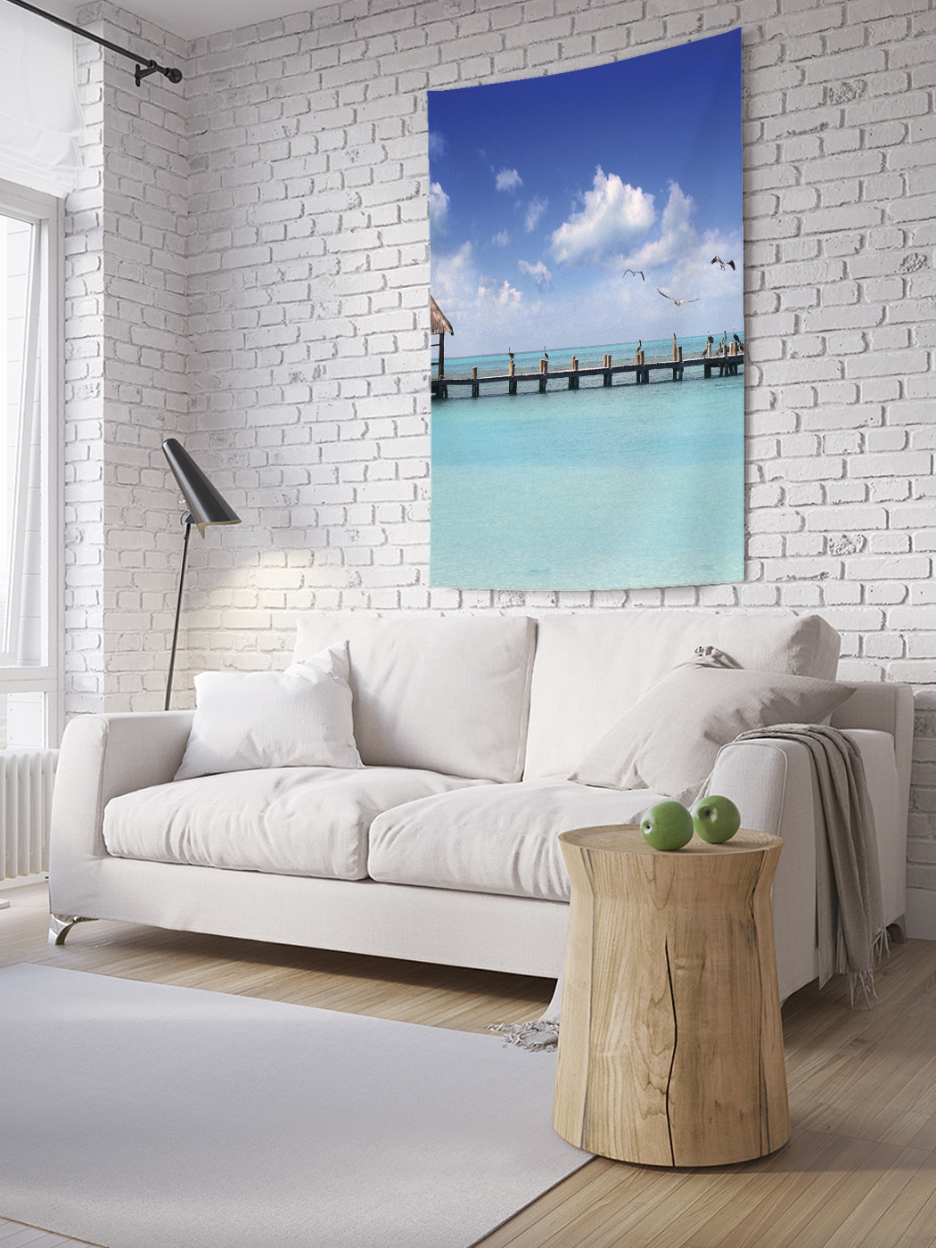 

Вертикальное фотопанно на стену JoyArty Морская бухта 150x200 см, Морская бухта