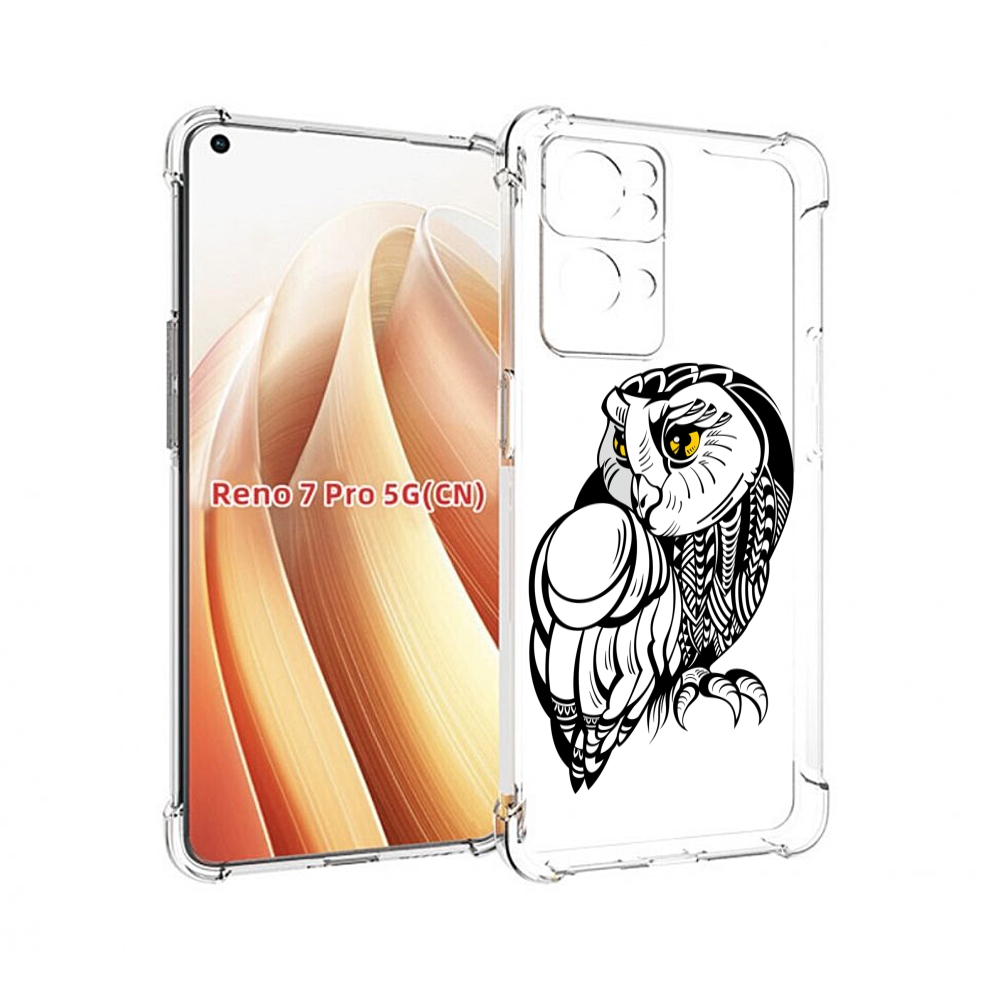 

Чехол MyPads сова-красотка для OPPO Reno7 Pro 5G, Прозрачный, Tocco