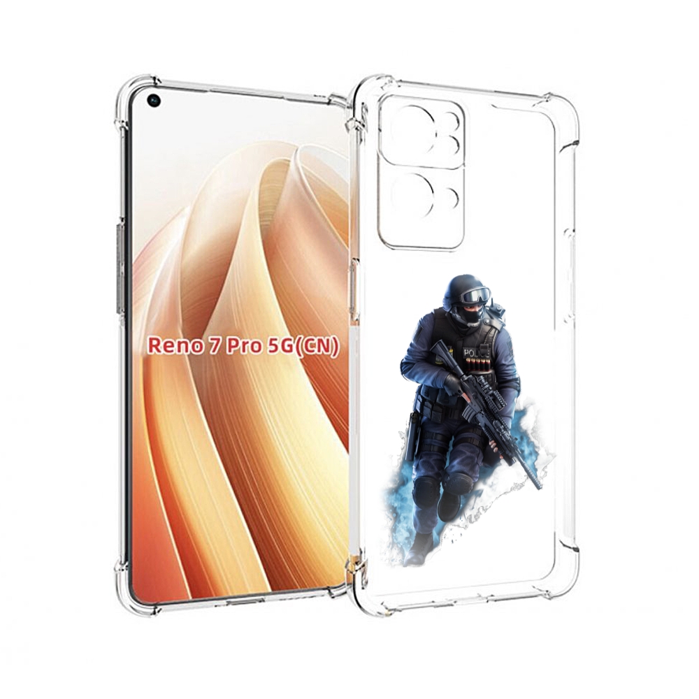 

Чехол MyPads спецназ-ксго для OPPO Reno7 Pro 5G, Прозрачный, Tocco