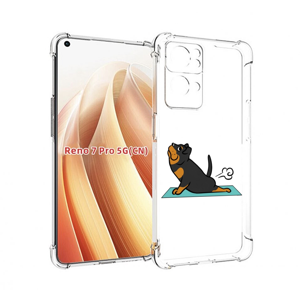 

Чехол MyPads спортивная-собачка для OPPO Reno7 Pro 5G, Прозрачный, Tocco
