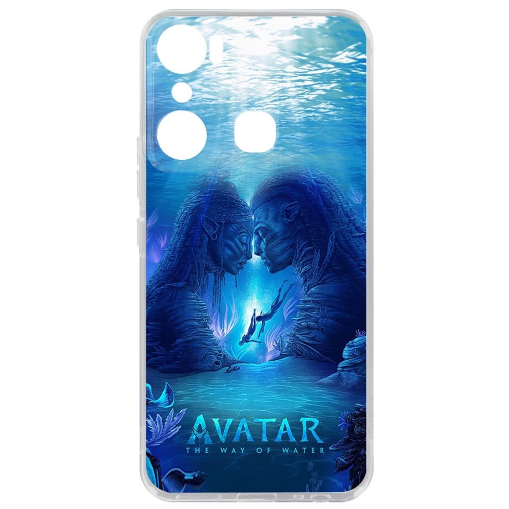 

Чехол-накладка кейс Аватар - Рифы для INFINIX Hot 20i, Прозрачный