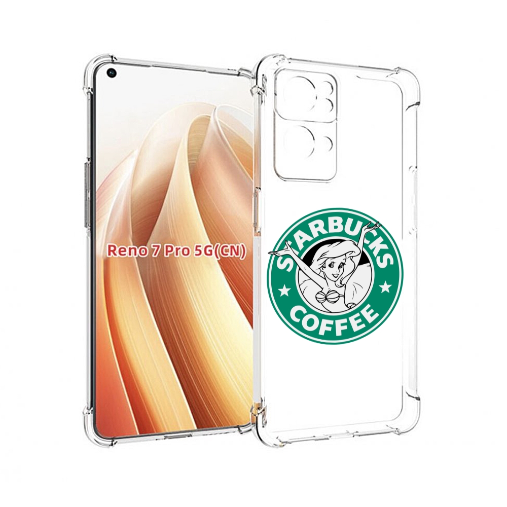 

Чехол MyPads старбакс-кофее для OPPO Reno7 Pro 5G, Прозрачный, Tocco