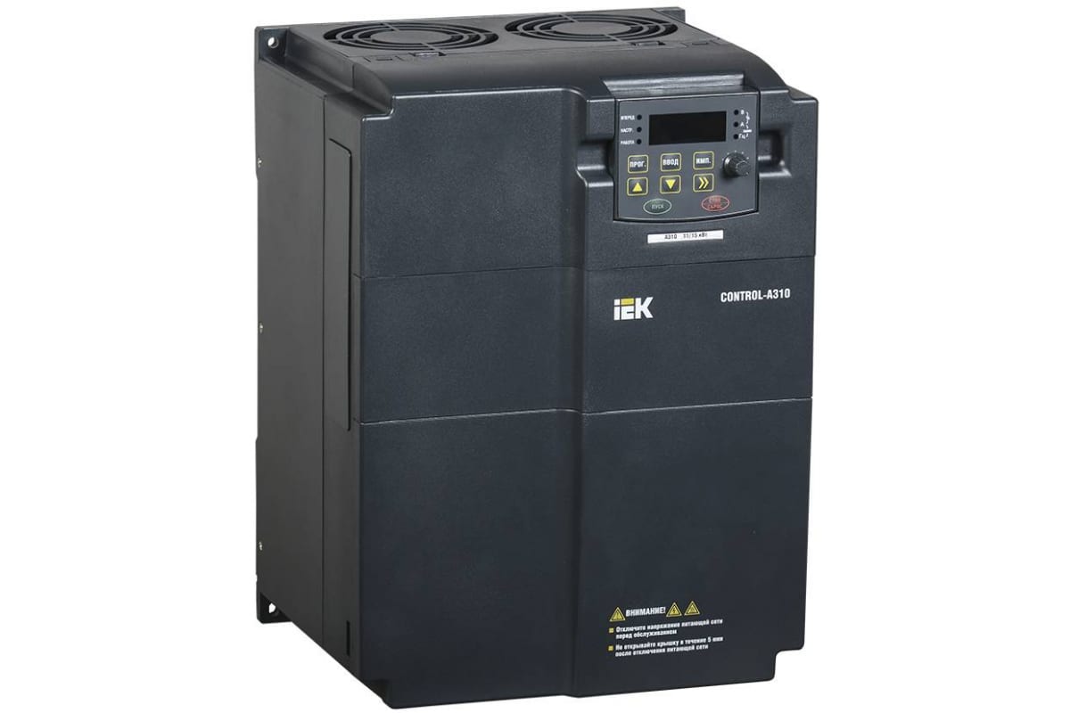 

Преобразователь частоты IEK Control-A310 cnt-a310d33v11-15telz, Черный, Преобразователь частоты IEK Control-A310 [cnt-a310d33v11-15telz]