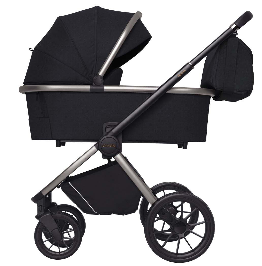 

Коляска 2в1 Carrello Optima CRL-6503/1 2022 Pitch Black, Optima 2 в 1 CRL-6503