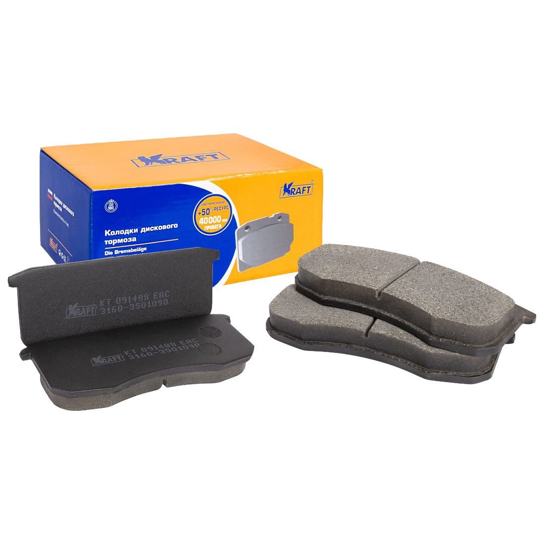 

Колодки дисковые передние УАЗ 3160, 3163 KRAFT kt091488