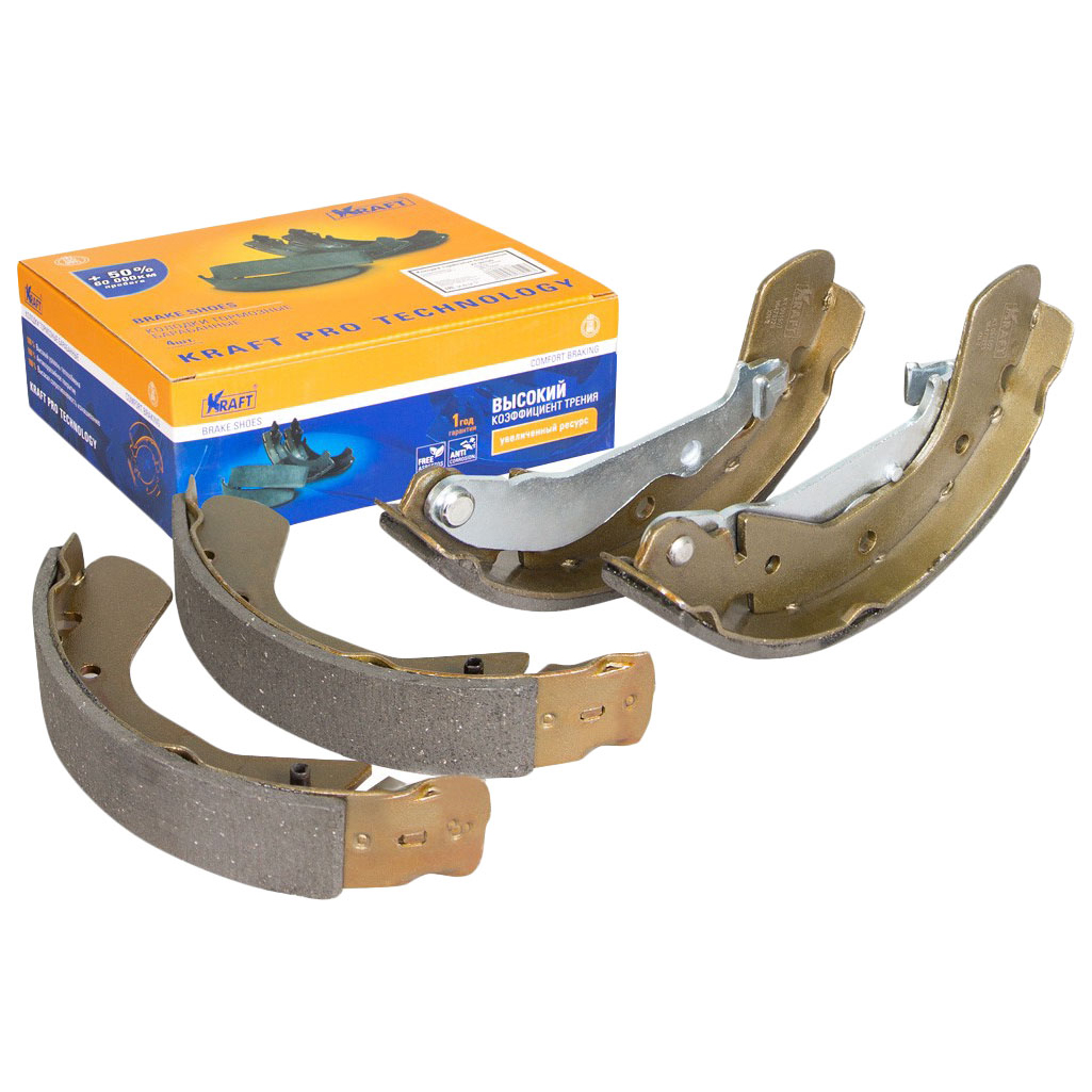 

КолодкитормозныеCHEVROLETAVEO05-барабаные KRAFT kt091507