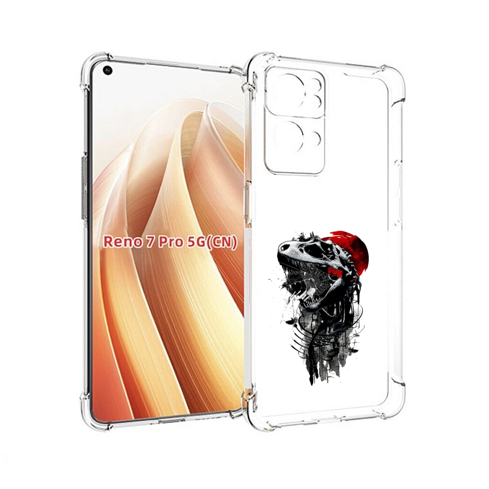 

Чехол MyPads вымерший динозавр для OPPO Reno7 Pro 5G, Прозрачный, Tocco