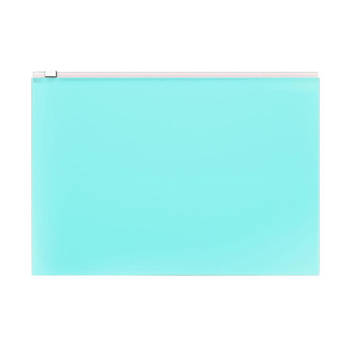 

Папка-конверт на ErichKrause Fizzy Pastel Mint на ZIP-молнии А4 180 мкм до 100 листов