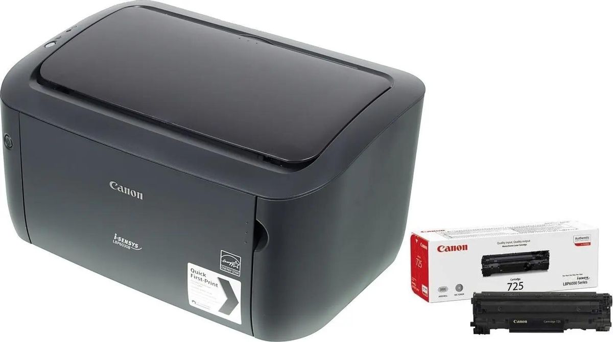 

Принтер лазерный Canon i-Sensys LBP6030B bundle + картридж, черно-белая печать, A4, цвет, Принтер лазерный Canon i-Sensys LBP6030B bundle + картридж, черно-белая печать, A4, цвет черный