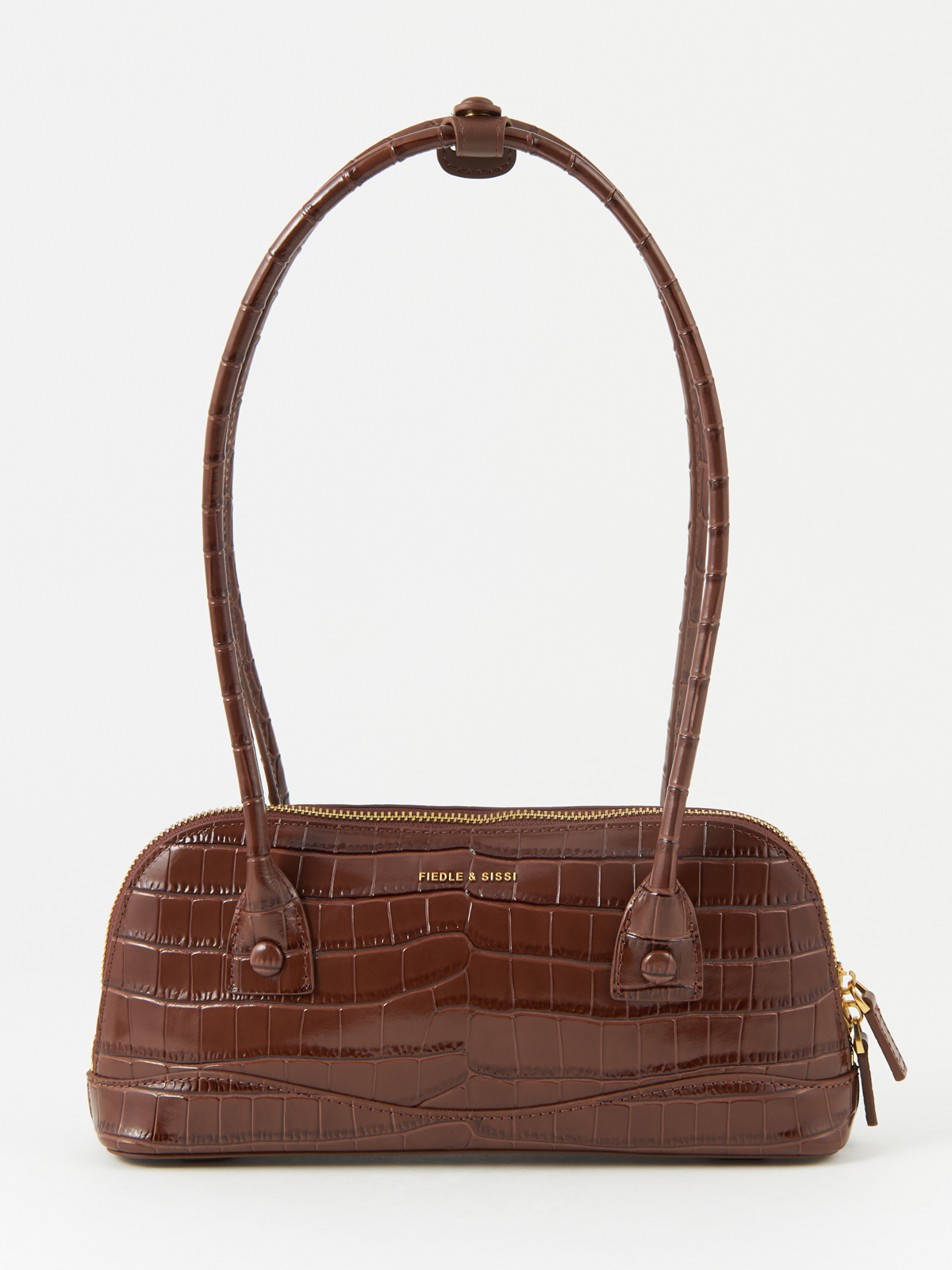 Сумка женская Fiedle & Sissi, из натуральной кожи, CS6407C001, шоколадный