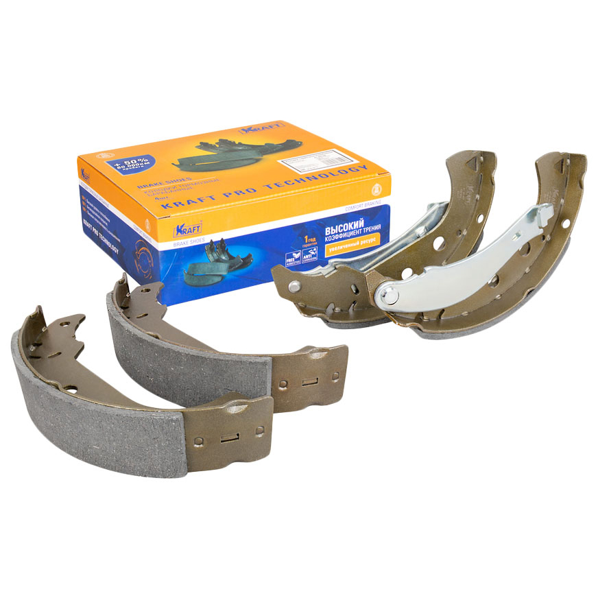 

Колодки тормозные барабанные Fiat Albea (91-97), Palio (96-) KRAFT kt091601