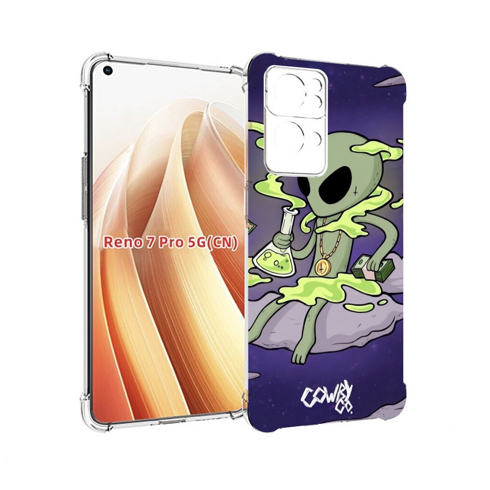 

Чехол MyPads токсичный инопланетянин для OPPO Reno7 Pro 5G, Прозрачный, Tocco