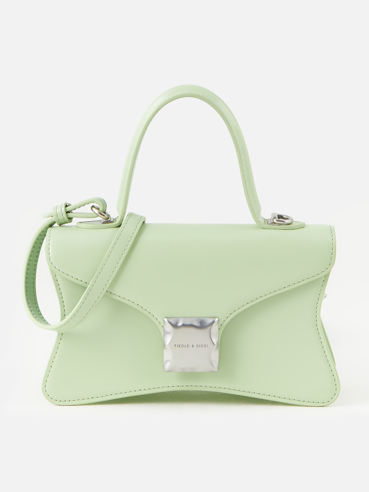 Сумка Fiedle & Sissi для женщин, кросс-боди, 7467003, Green-зелёная
