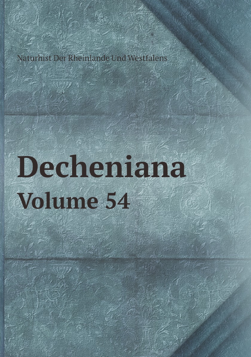 

Decheniana, Volume 54 (German Edition)