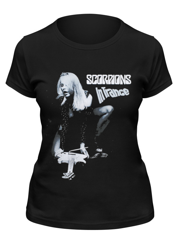 

Футболка женская Printio Scorpions band черная 2XL, Черный, Scorpions band