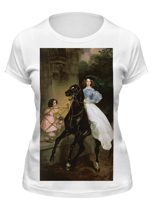 

Футболка женская Printio Всадница (картина карла брюллова) белая XL, Белый, Всадница (картина карла брюллова)