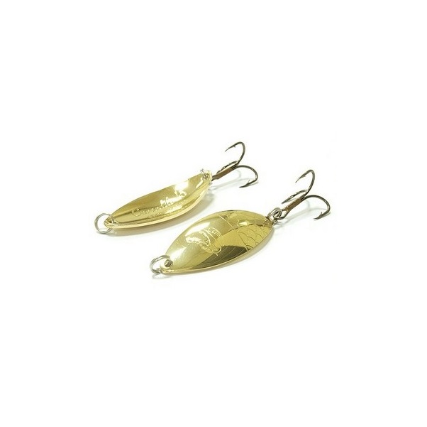 

Блесна колеблющаяся Mister Cro КРОКОДИЛ, 60/23 G, Золотистый;желтый, MCSKR6023G