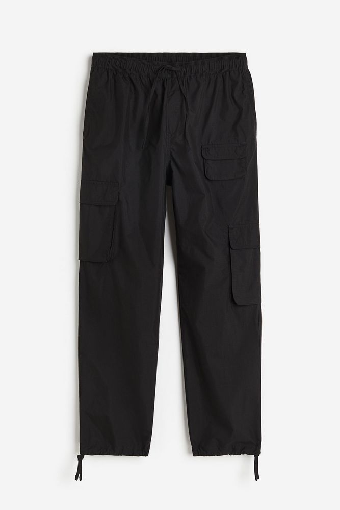 

Брюки мужские H&M 1200744 черные XS, Черный, 1200744