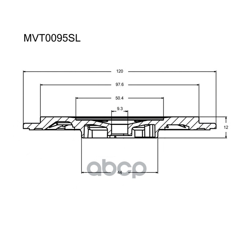 

Задняя Пластина Турбокомпрессора Krauf mvt0095sl