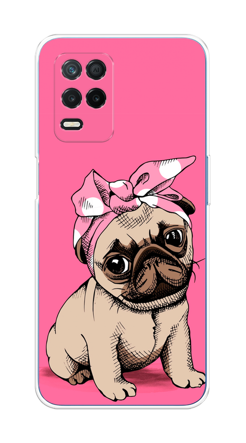 

Чехол Awog на Realme 8 5G/Narzo 30 5G "Dog Pin-Up", Разноцветный, 257150-2