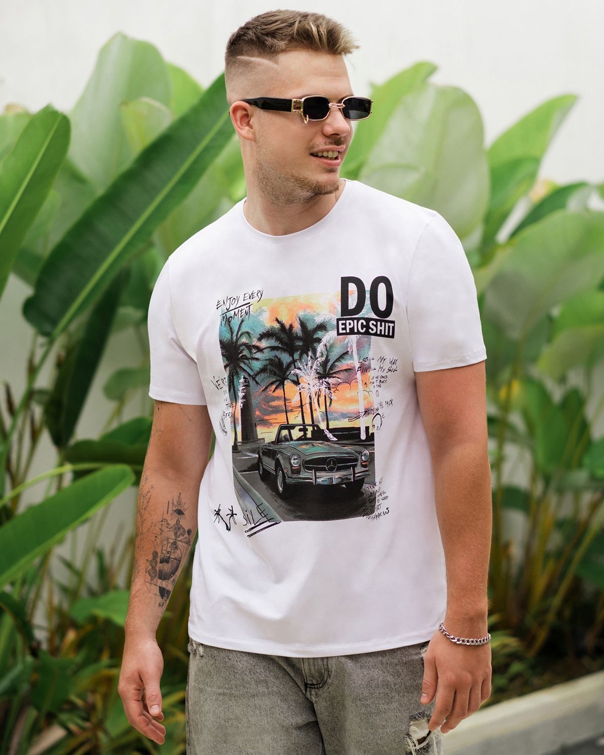 

Футболка мужская SAHAR Art lab FM000 белая 2XL, Белый, FM000