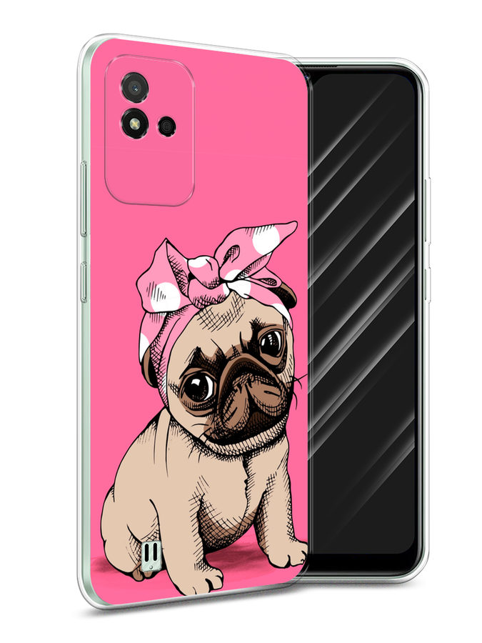 

Чехол Awog на Realme Narzo 50i "Dog Pin-Up", Разноцветный, 2510050-2