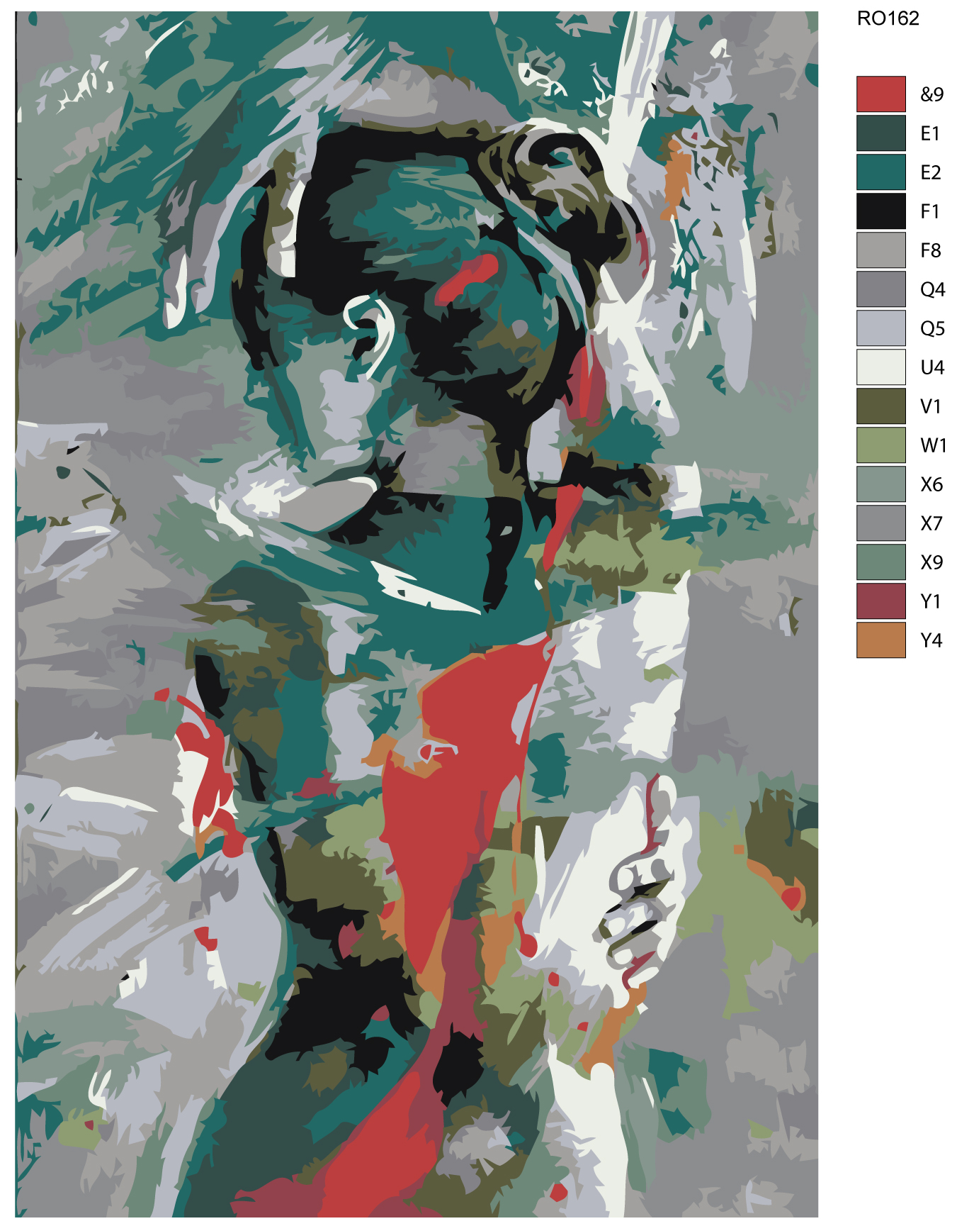 

Картина по номерам, Живопись по номерам, 60 x 90, RO162, RO162