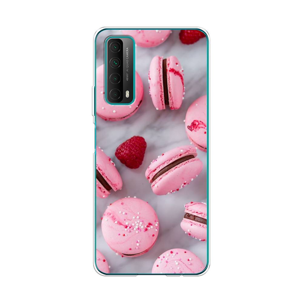 

Чехол Awog на Huawei P Smart 2021 "Макарони с малиной", Разноцветный, 6104750-10