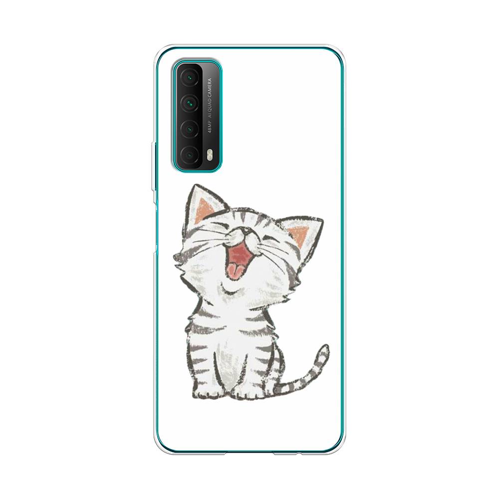 

Чехол Awog на Huawei P Smart 2021 "Котенок рисованный", Разноцветный, 6104750-1