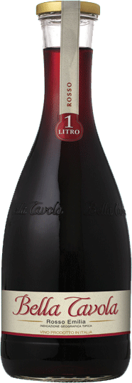 

Вино Bella Tavola, Rosso Emilia Romagna IGT, Semi-secco, 1 000 мл