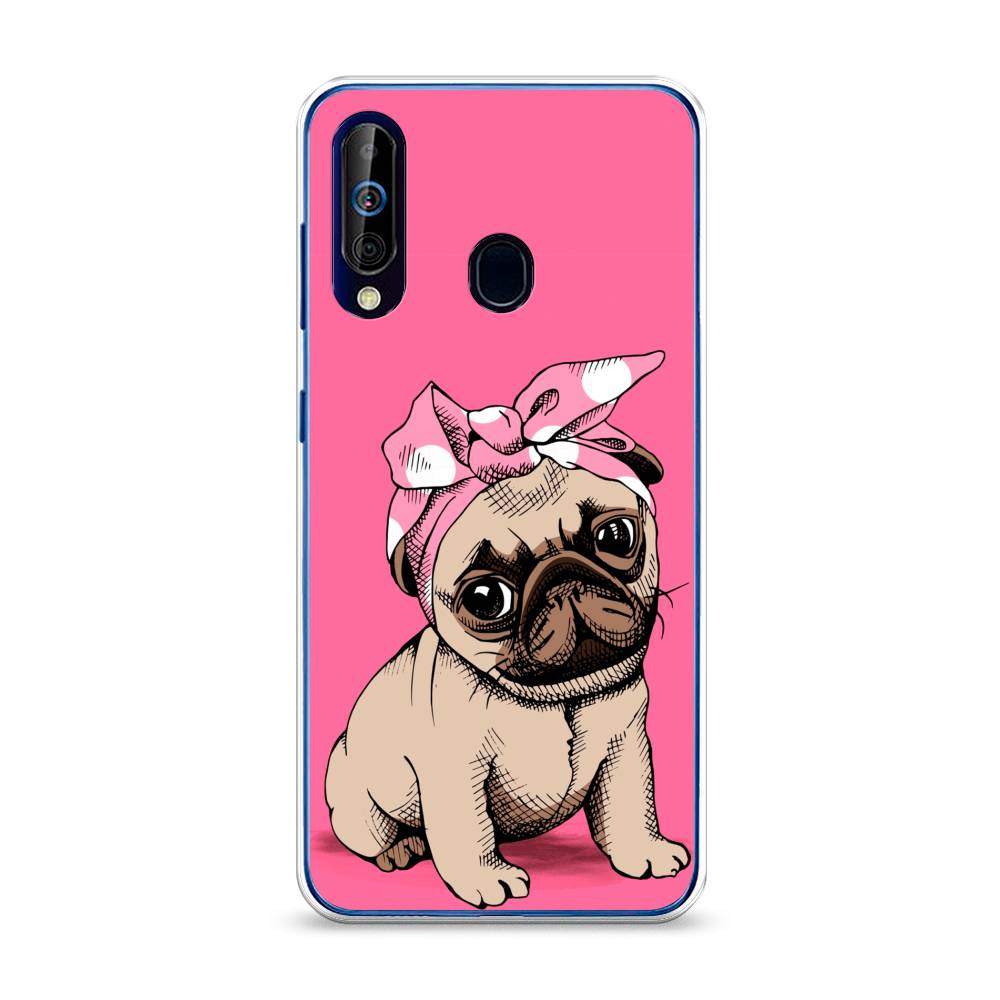 

Чехол Awog на Samsung Galaxy A60/M40 "Dog Pin-Up", Разноцветный, 28250-2