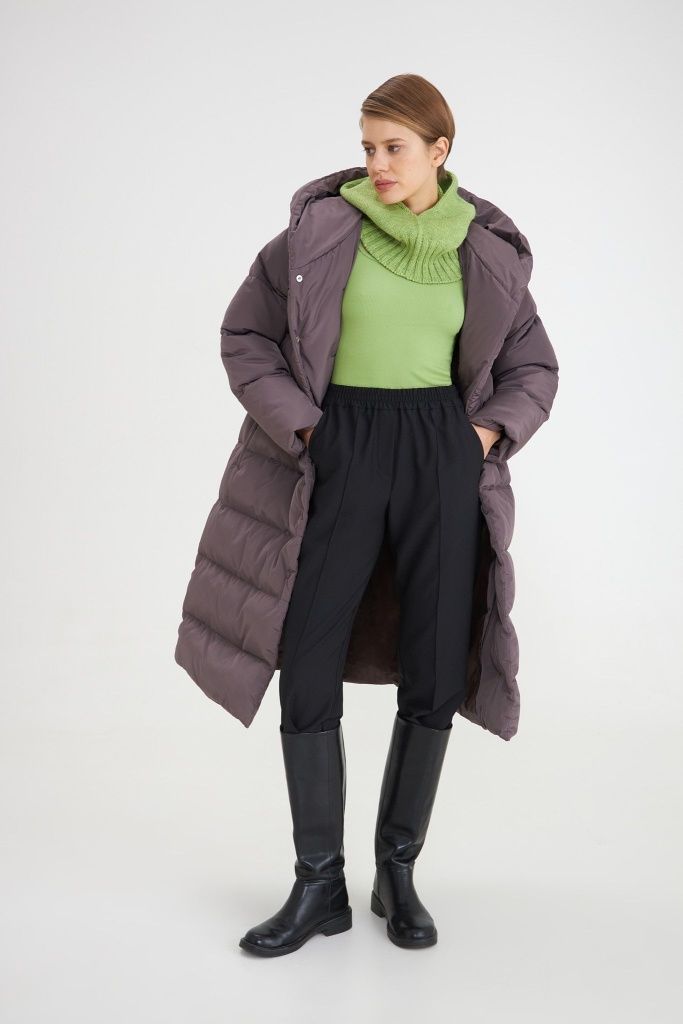 

Пальто женское Inspire Girls 01-00005677 коричневое 46; 46 RU; M, 01-00005677