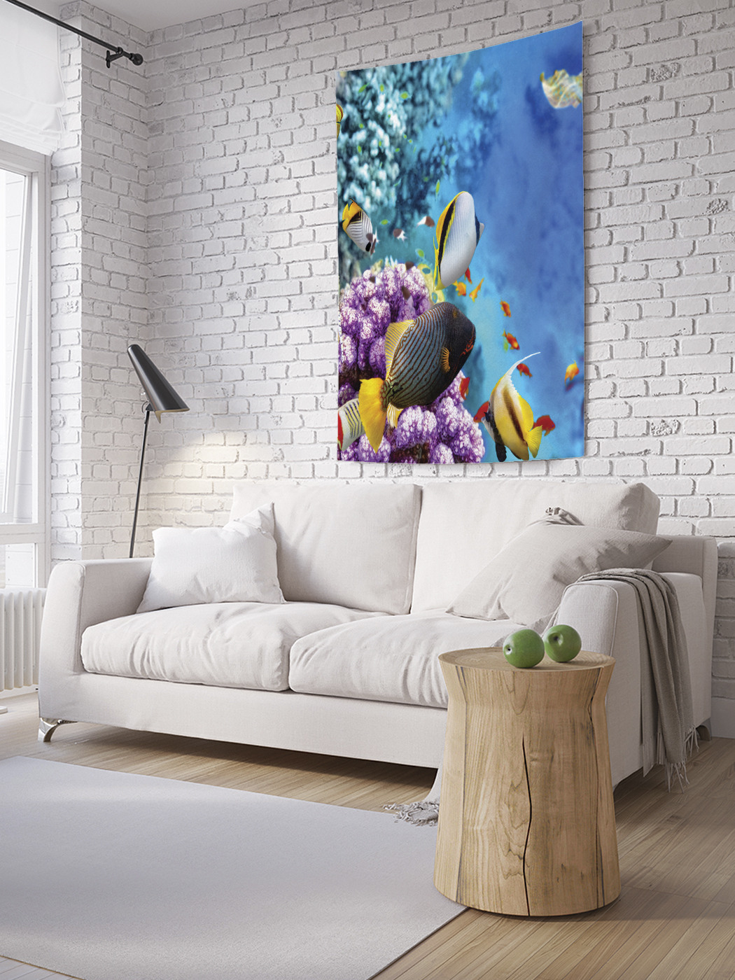 

Вертикальное фотопанно на стену JoyArty Рыбная мода 150x200 см, Рыбная мода