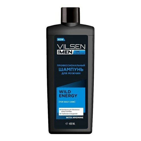 

Шампунь Vilsen Prof For men wild energy для всех типов волос 400 мл