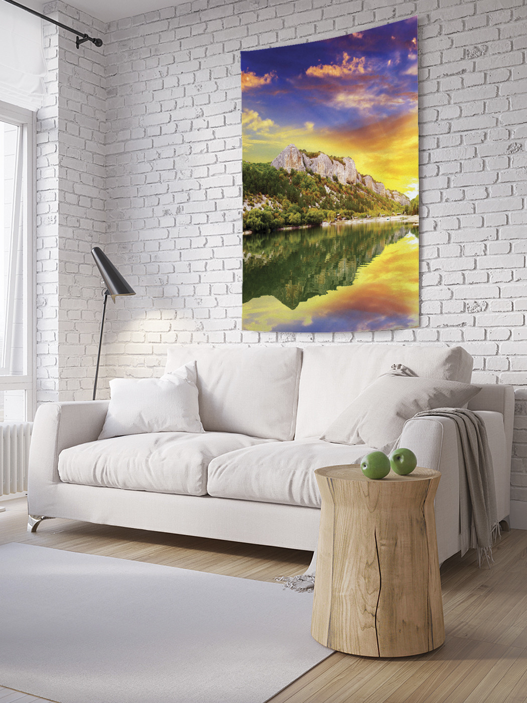 

Вертикальное фотопанно на стену JoyArty Между небом и землей 150x200 см, Между небом и землей