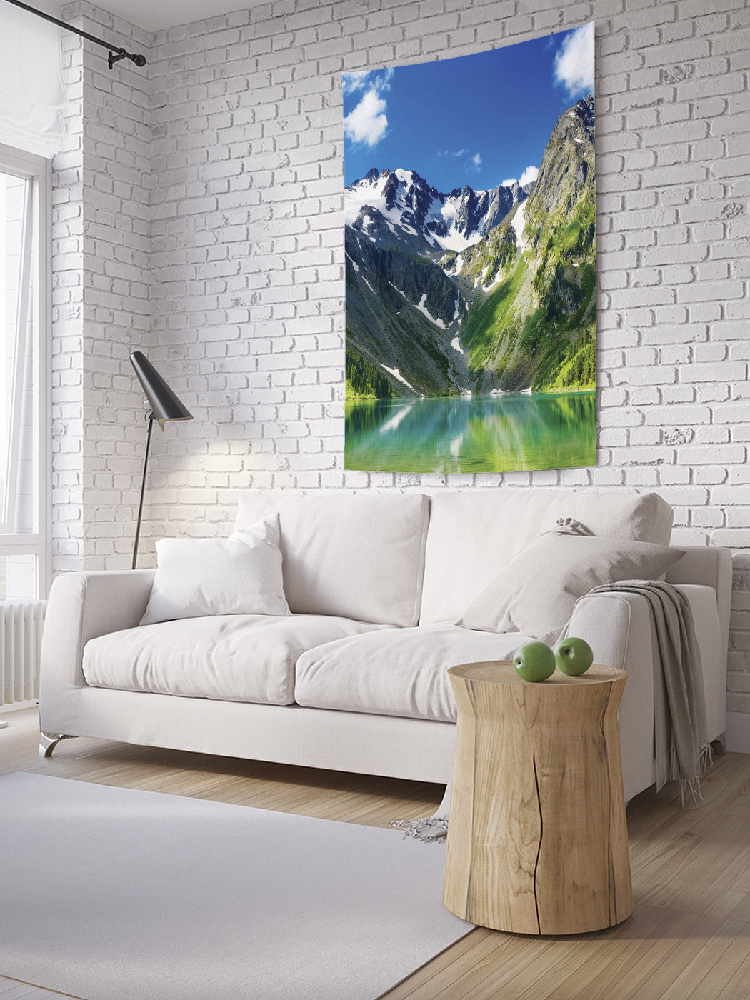 

Вертикальное фотопанно на стену JoyArty Счастье в горах 150x200 см, Счастье в горах