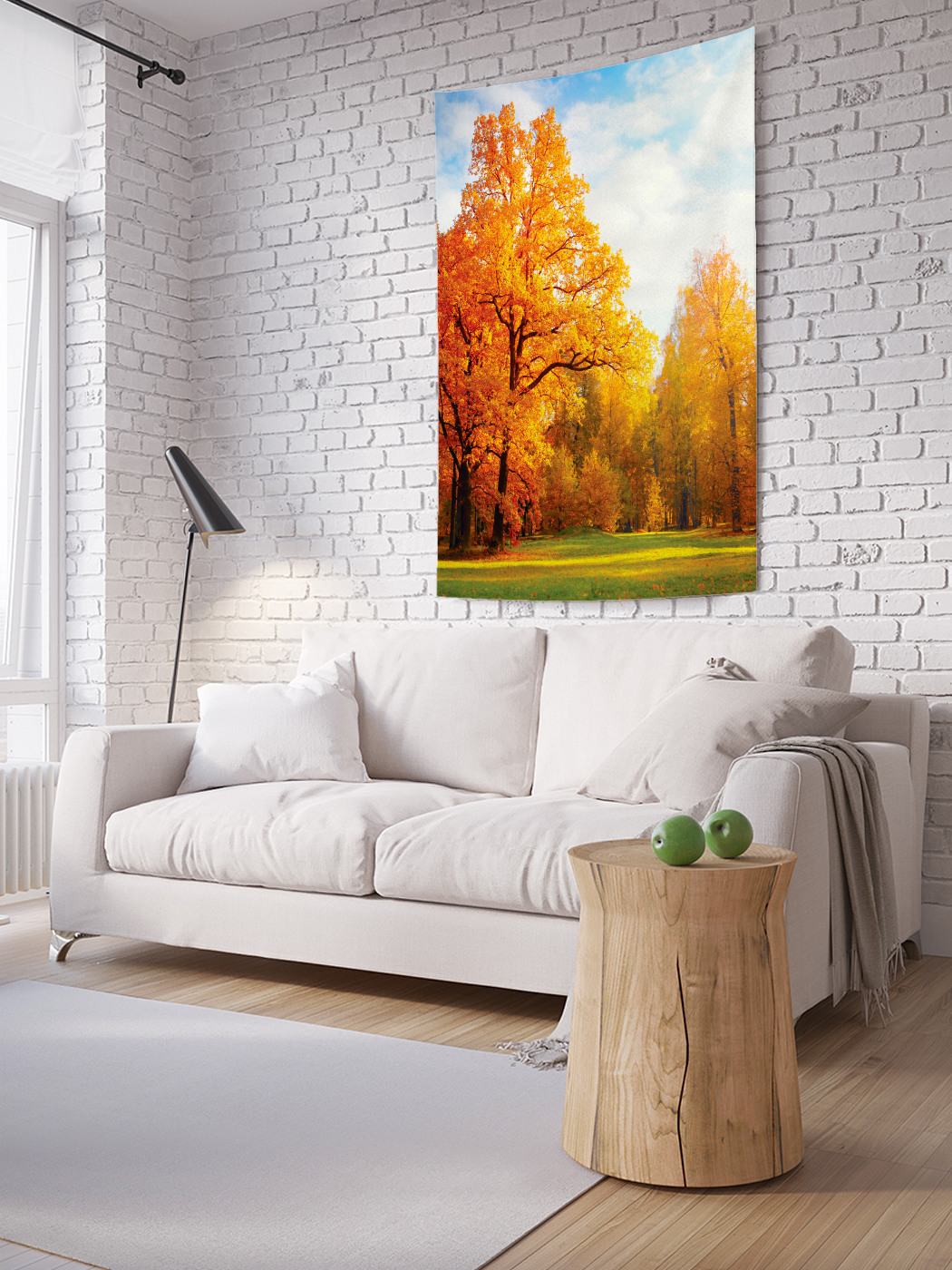 

Вертикальное фотопанно на стену JoyArty Лесная свежесть 150x200 см, Лесная свежесть