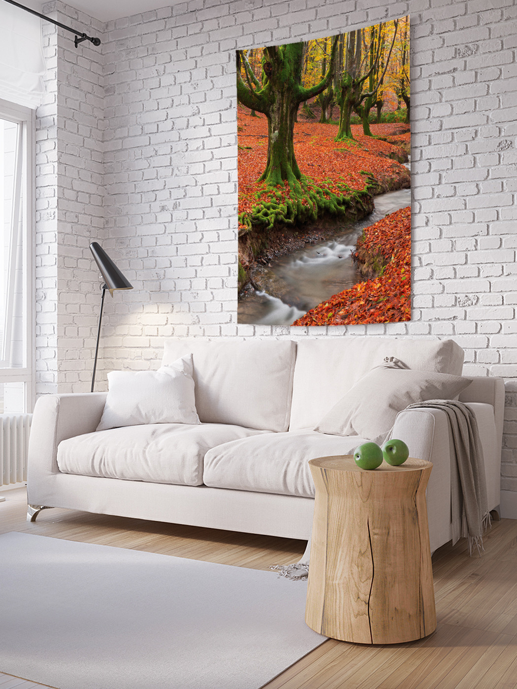 

Вертикальное фотопанно на стену JoyArty Лесная влага 150x200 см, Лесная влага