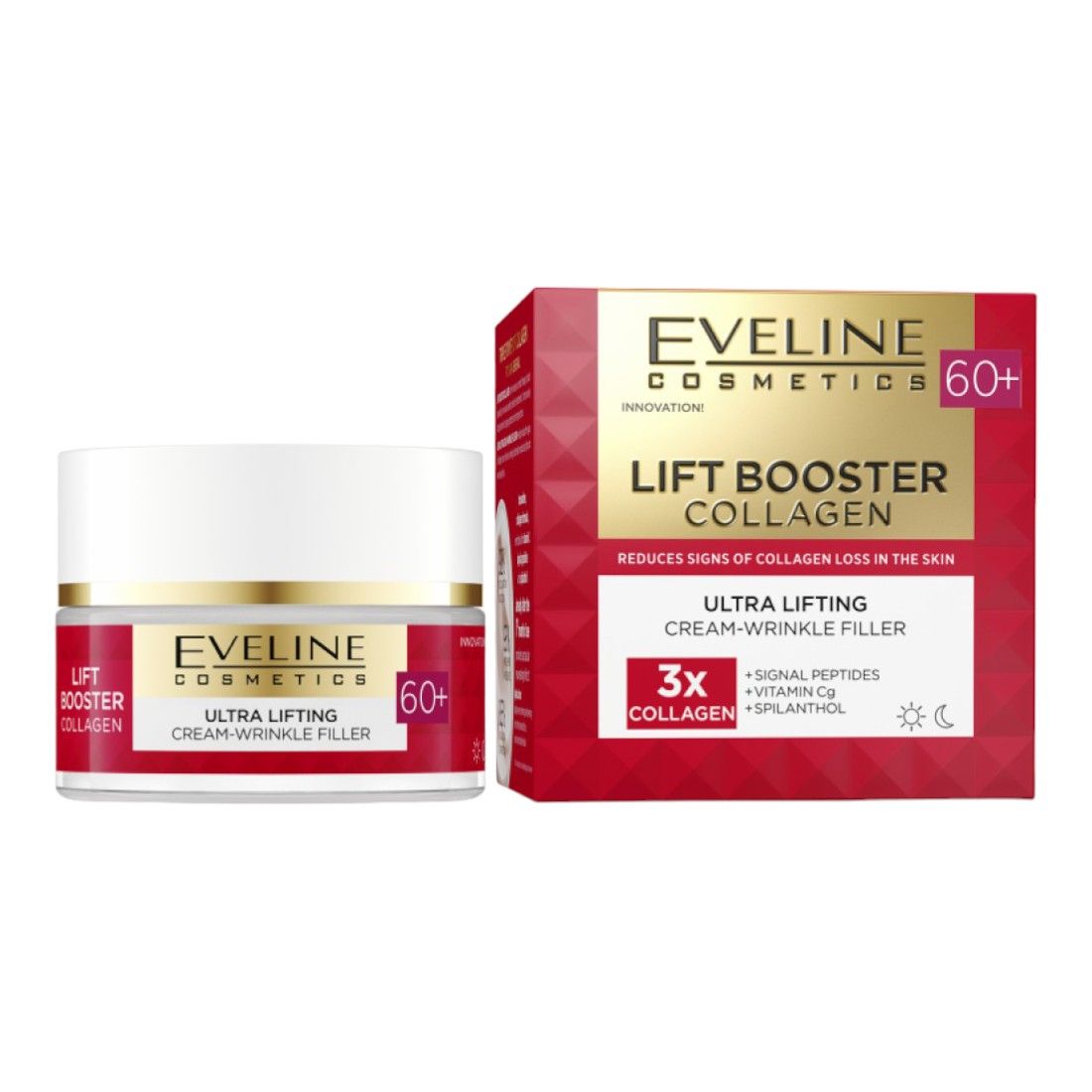 Крем-корректор для лица Еveline Lift booster collagen с эффектом лифтинга 50 мл