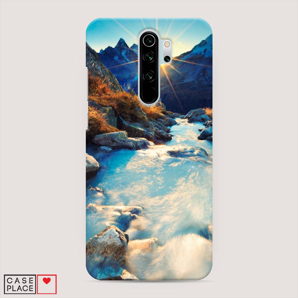 фото Пластиковый чехол "восход 7" на xiaomi redmi note 8 pro awog