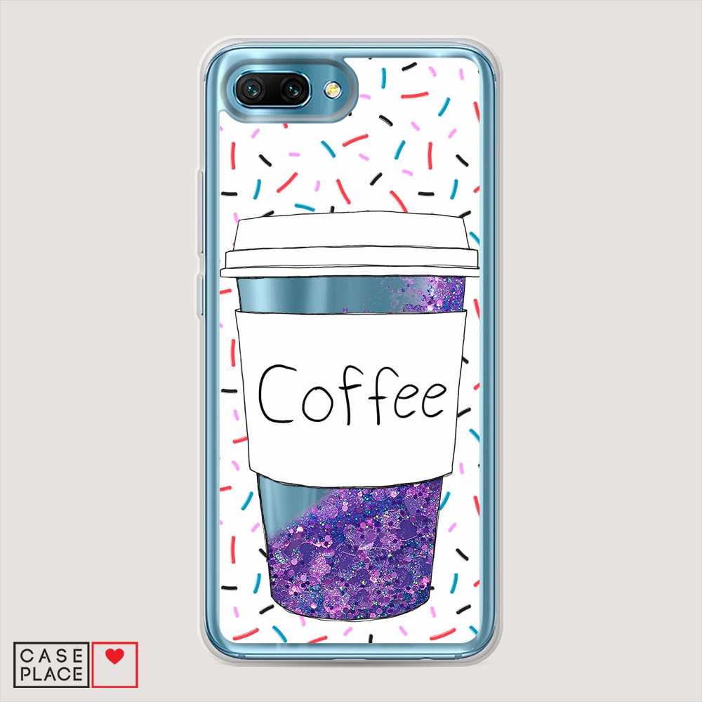 

Чехол Awog на Honor 10 "Coffee прозрачный стакан", Разноцветный, 65392-1