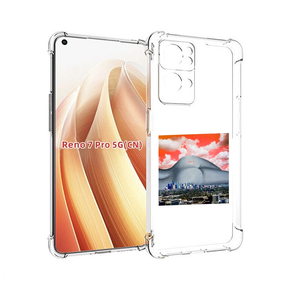 

Чехол MyPads город с девушкой на фоне для OPPO Reno7 Pro 5G, Прозрачный, Tocco