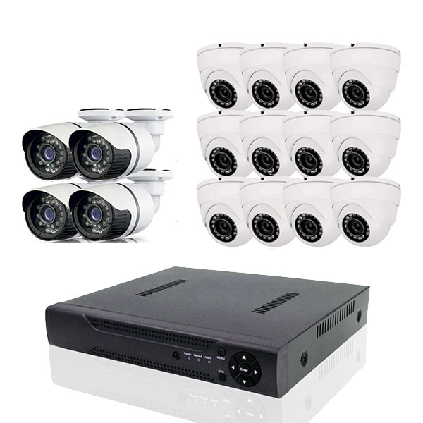 Комплект видеонаблюдения AHD Ps-Link KIT-B2124HD 16 камер 2Мп внутренние и уличные
