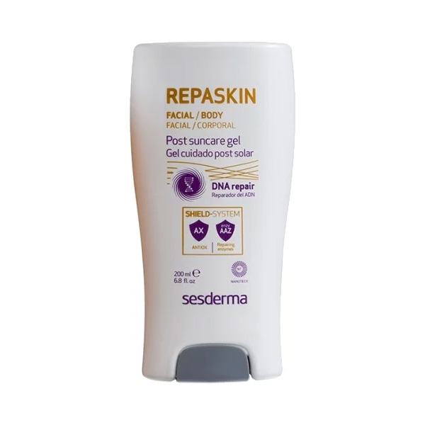 Гель после загара SESDERMA REPASKIN средство солнцезащитное с тонирующим эффектом для лица sesderma repaskin spf50 50 мл