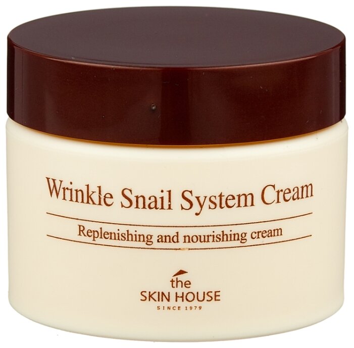 Крем для лица The Skin House Wrinkle Snail System Cream 50 мл the skin house пенка для умывания с экстрактом алоэ aloe and snail