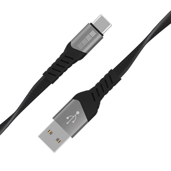 фото Кабель interstep typec/usba usb2.0 0,6м dark grey (is-dc-ftcusb2sg-060b210)